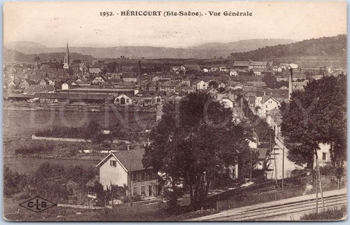 Hericourt postkarte selten - postkarte,