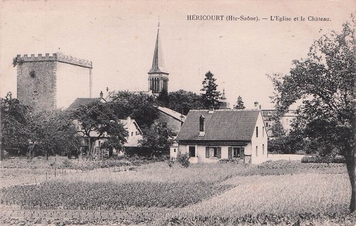 Alte karte hericourt - ak,
