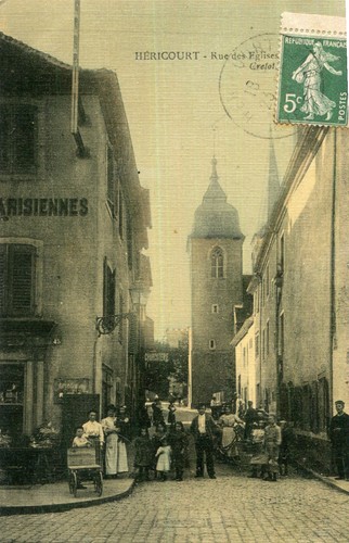 Karte hericourt rue - hericourt,