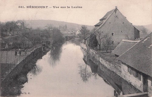 Alte karte hericourt - alte,