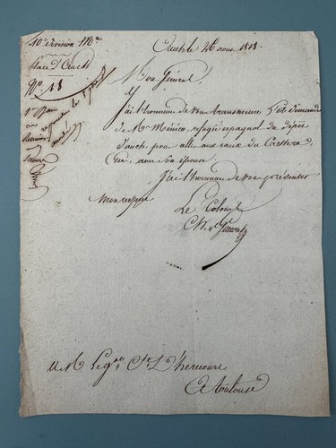 1818 oberst fleuret auch - 1818,