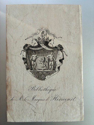 Exlibris trousset - du,