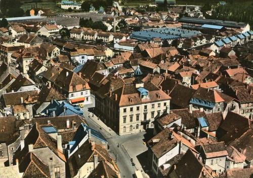 Hericourt karte gesamt und - hericourt,