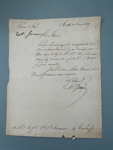 1819 oberst fleuret - oberst,