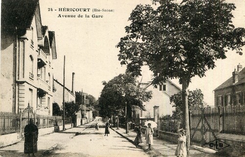 Karte hericourt avenue - hericourt, de